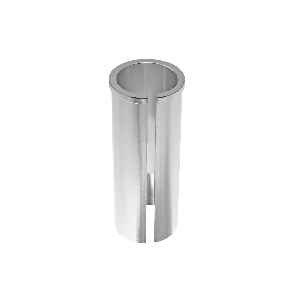 Seatpost Shim id/25.4mm od/29.2mm Length/80mm W/Lip Silver.