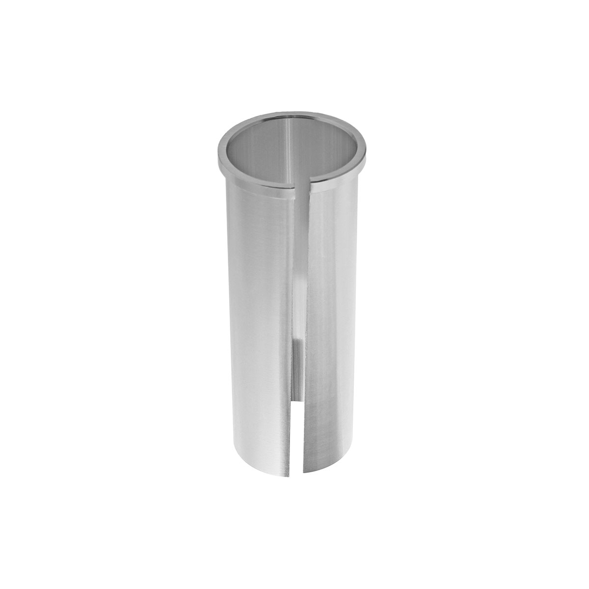 Seatpost Shim id/27.2mm od/28.6mm Length/80mm W/Lip Silver.