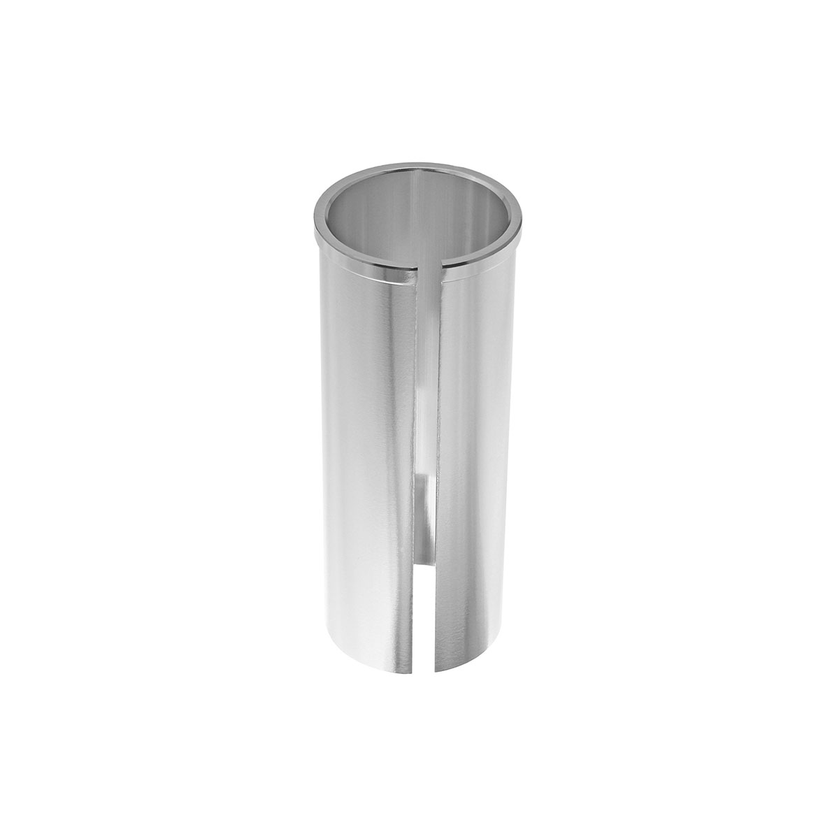 Seatpost Shim id/27.2mm od/30.2mm Length/80mm W/Lip Silver.