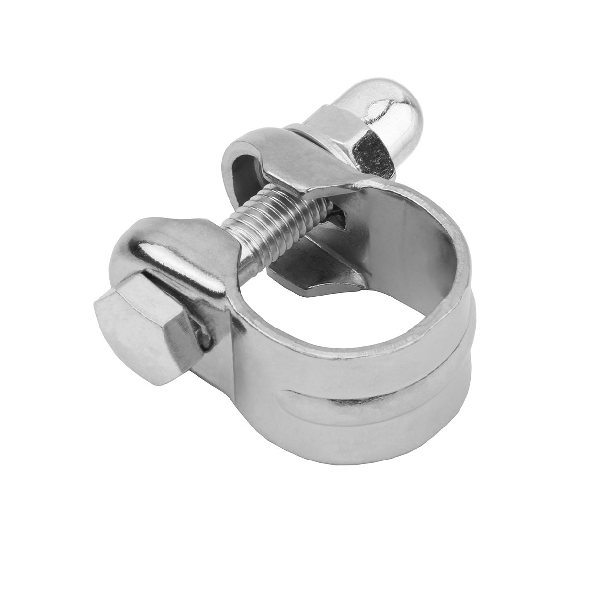 Steel Seatpost Clamp Outer Diameter 25.4mm Chrome.