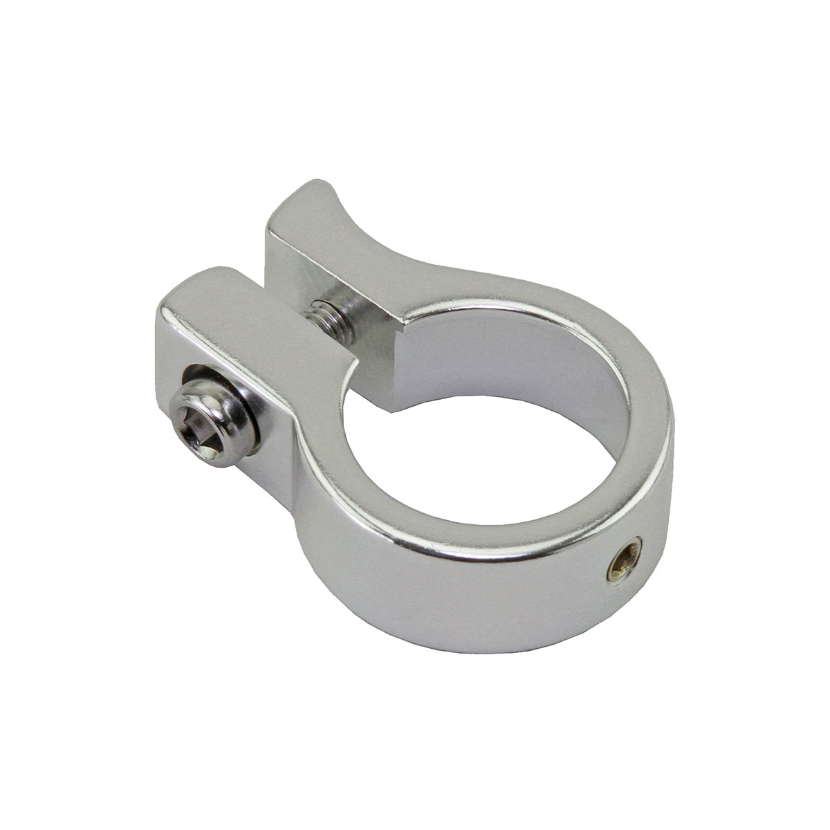 Alloy Seatpost Clamp Outer Diameter 25.4mm 322 Chrome.