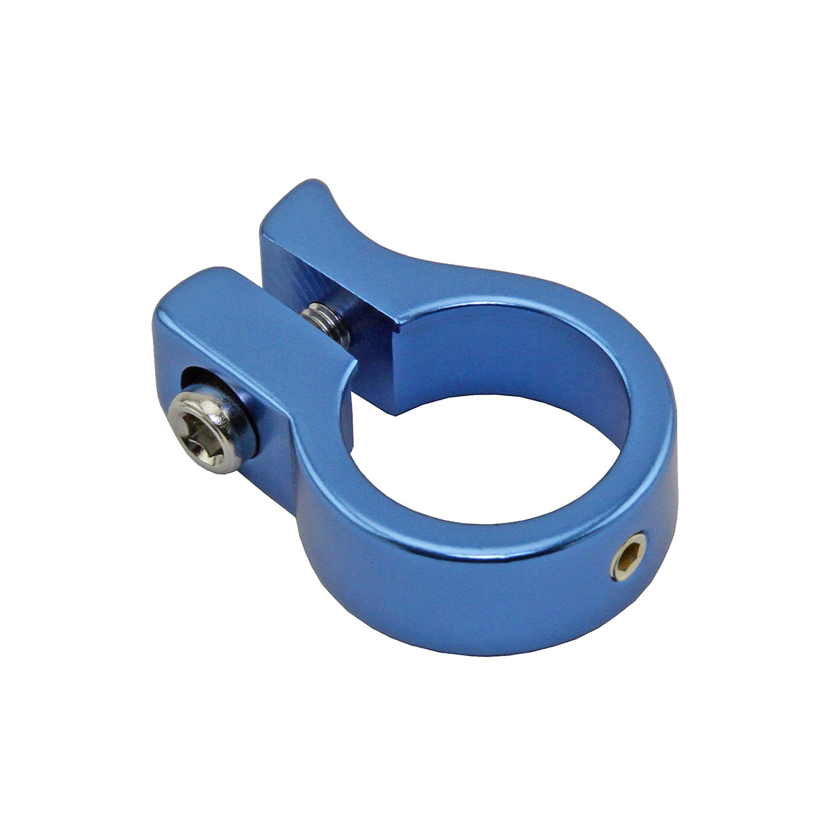 Alloy Seatpost Clamp Outer Diameter 25.4mm 322 Blue.