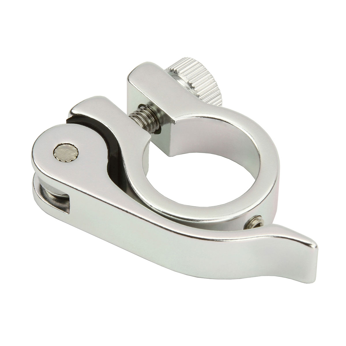 Alloy Seatpost Clamp Outer Diameter 25.4mm W/QR Chrome.