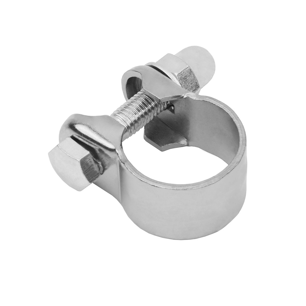 Steel Seatpost Clamp Outer Diameter 28.6mm Chrome.
