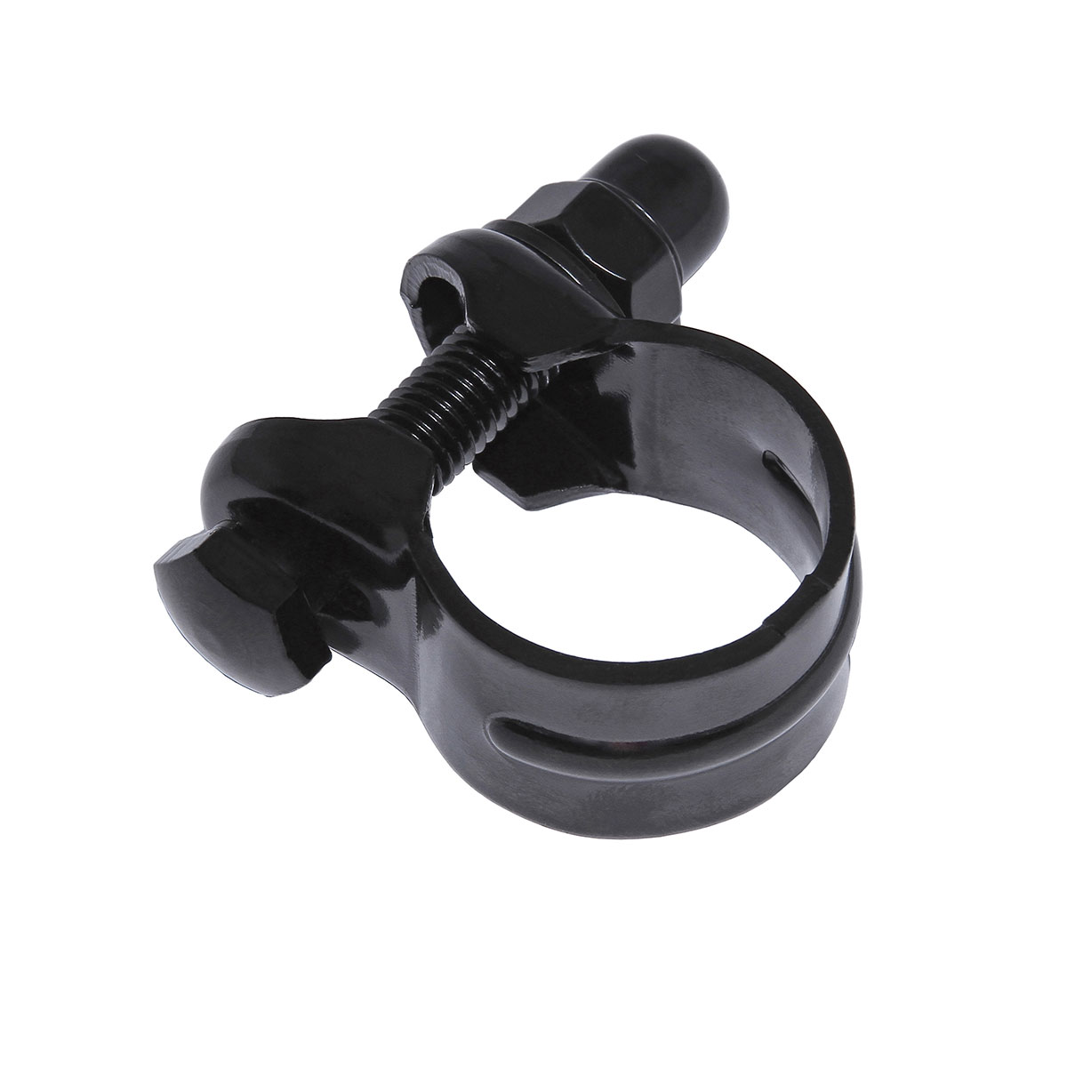 Steel Seatpost Clamp Outer Diameter 28.6mm Black.