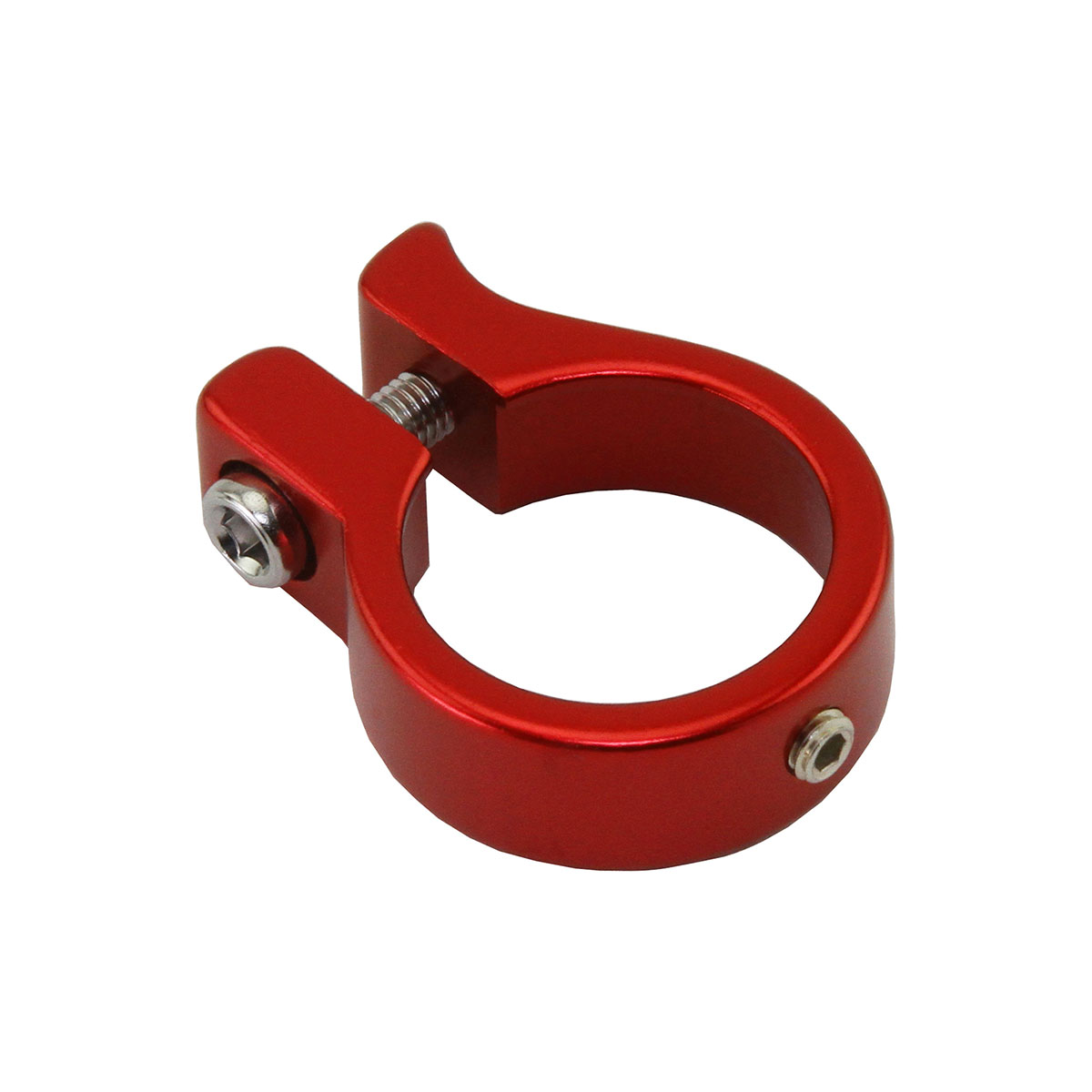 Alloy Seatpost Clamp Outer Diameter 28.6mm 324 Red.