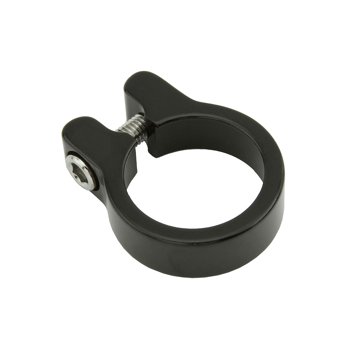Alloy Seatpost Clamp Outer Diameter 31.8mm Black.