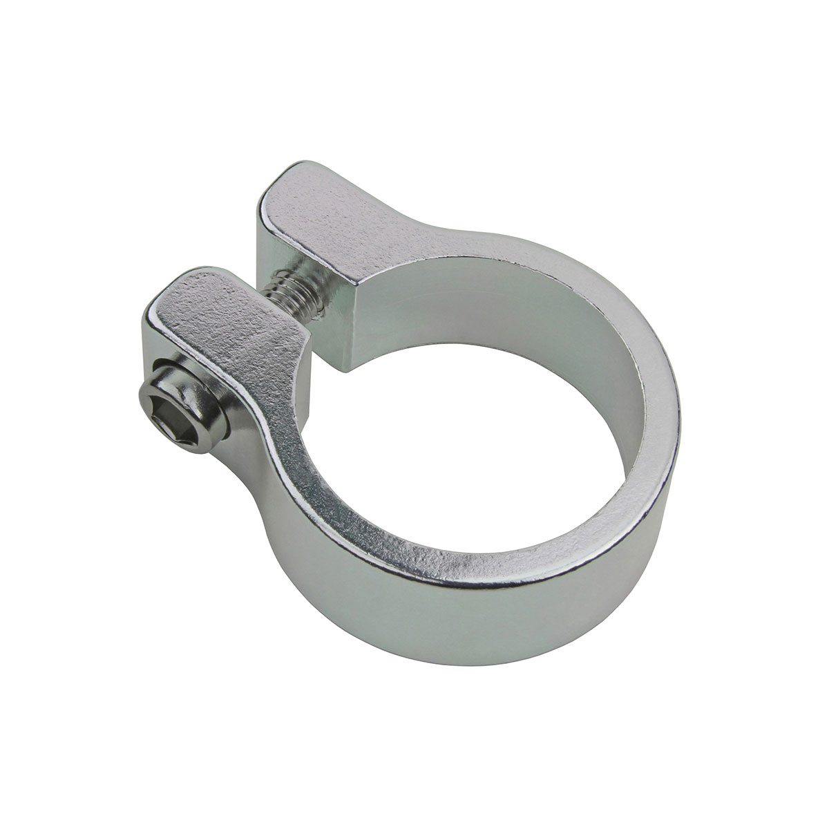 Alloy Seatpost Clamp Outer Diameter 34.9mm Chrome.