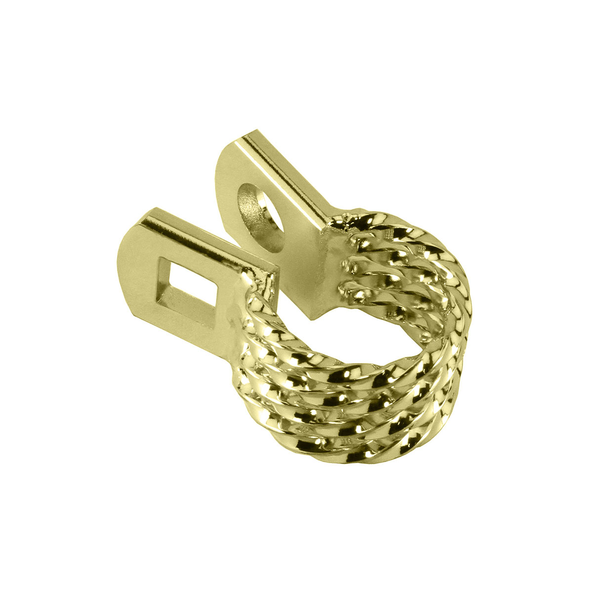 Lowrider Twisted Seatpost Clamp W/Bolt Outer Diameter 22.2mm 595 Gold.