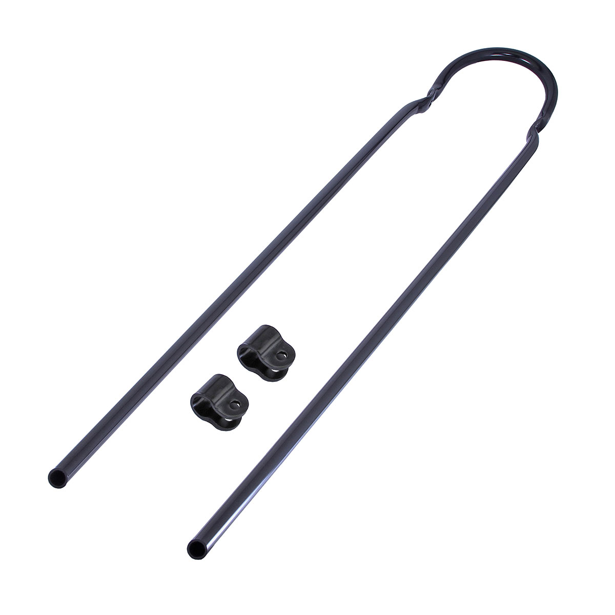 Schwinn style Sissy Bar 32 W/Clamp Black.