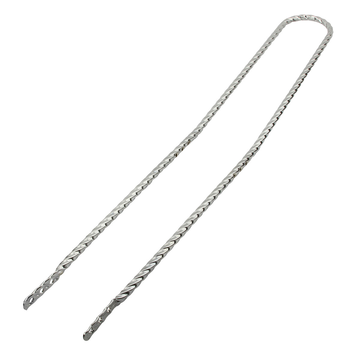 Twisted Square Hi Back Sissy 42 Bar Chrome.