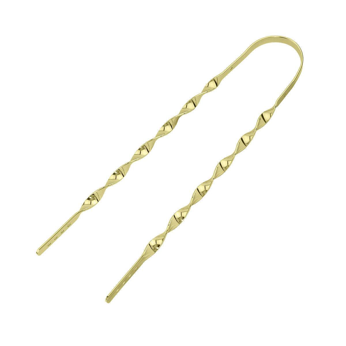 Twisted Flat 26 Sissy Bar Gold.