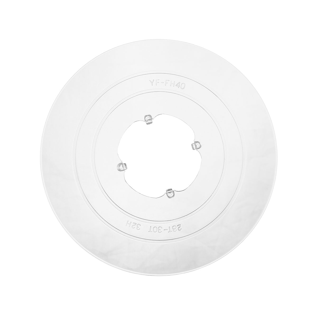 Spoke Protector 7 FH 32H Cassette Hub FH40 Clear.