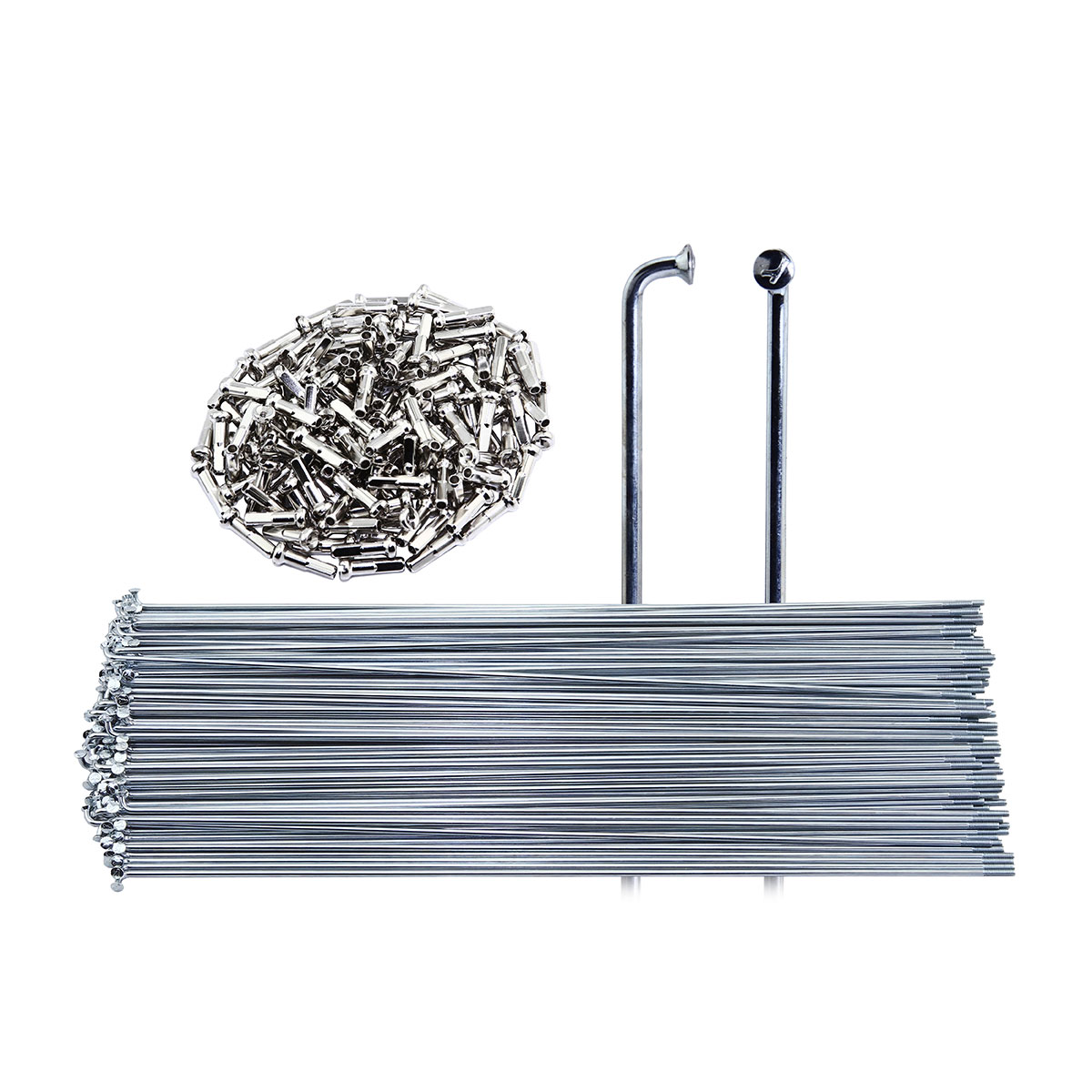 Spoke 269mm 14g 16mm/Nipple Stainless Steel Chrome.