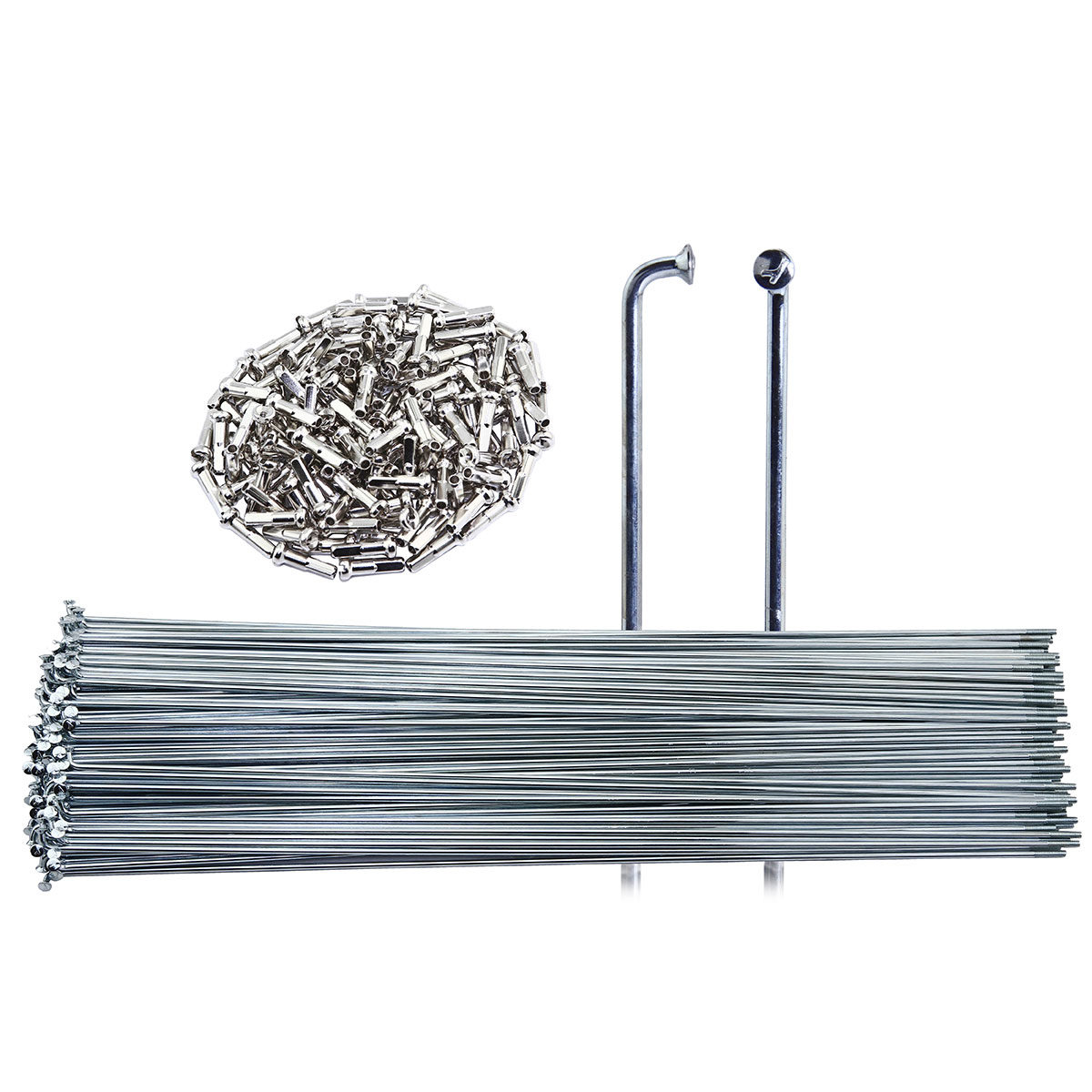 Spoke 315mm 14g 16mm/Nipple Stainless Steel Chrome.