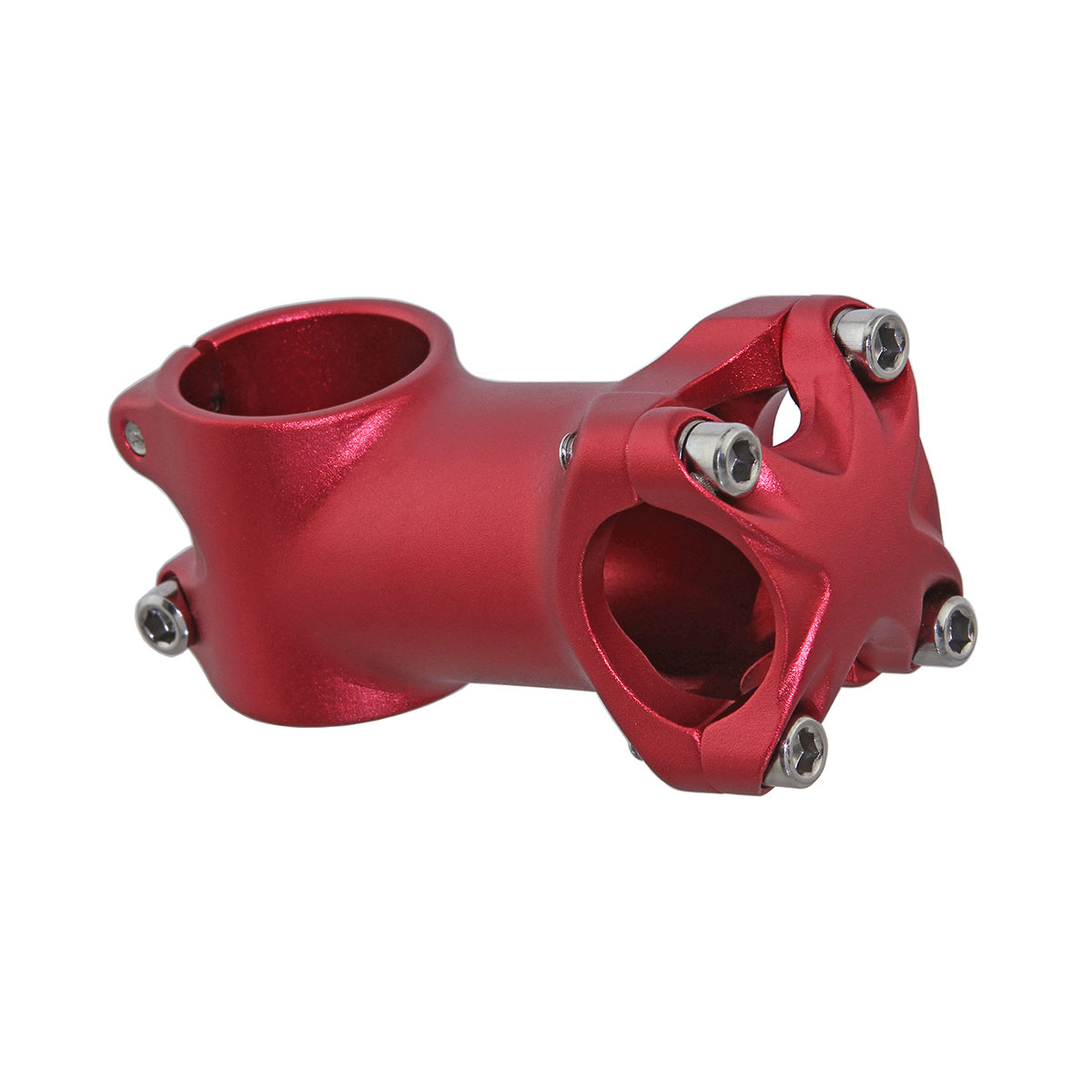 Alloy Stem 28.6/25.4mm 7091 60mm Red.