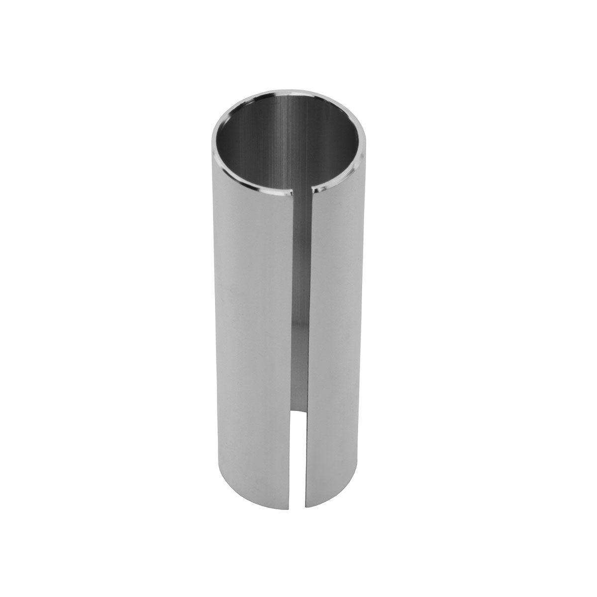 Ahead Stem Shim 25.4mm To 28.6mm 90mm Long Silver.