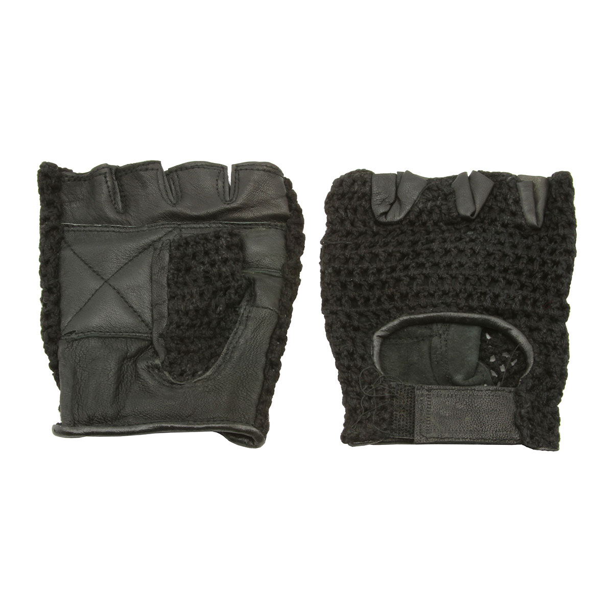 Gloves Leather L Black.