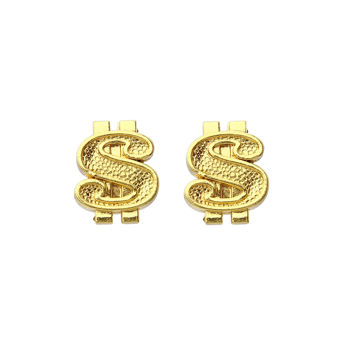 Dollar Valve Caps Gold Schrader Valve.