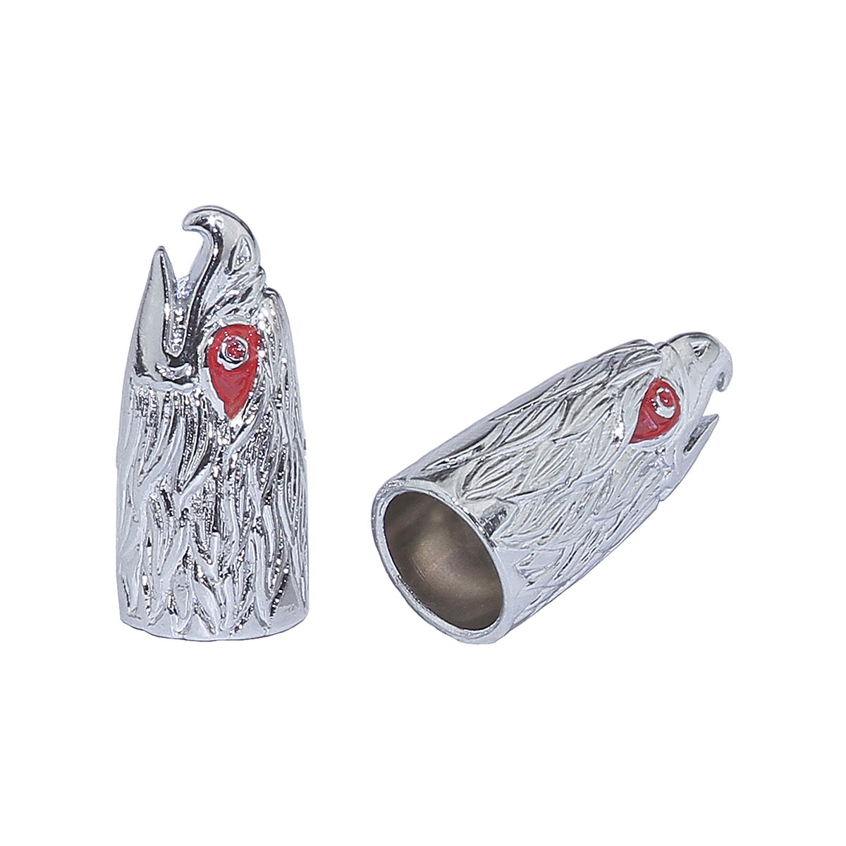 Eagle Valve Caps Chrome Schrader Valve.