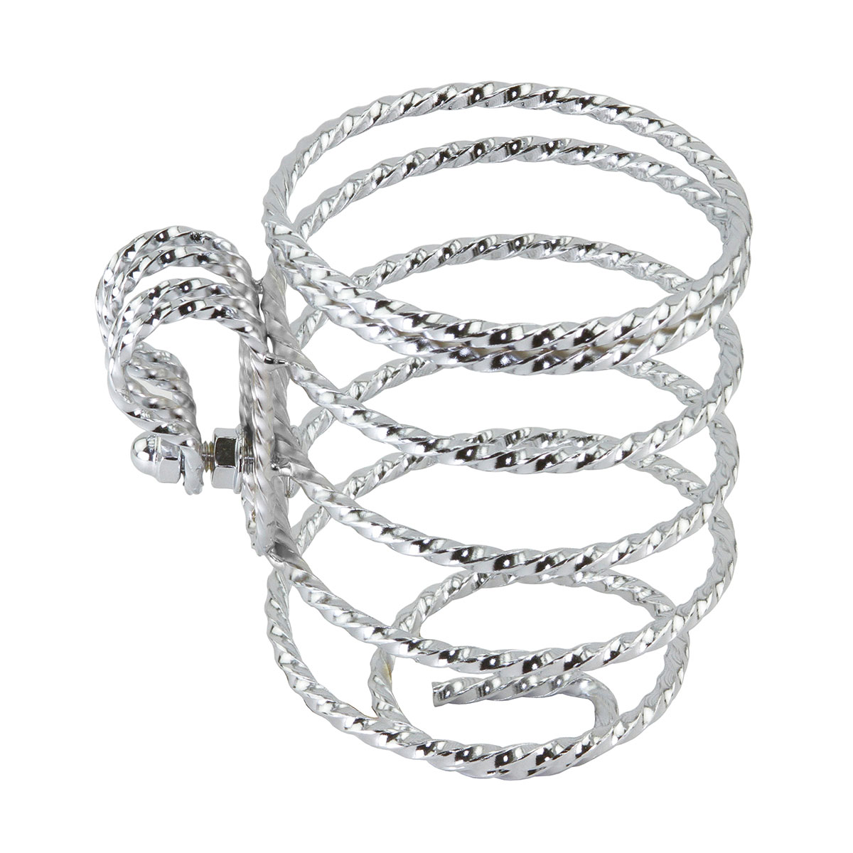 Lowrider Square Twisted Cup Holder Chrome.