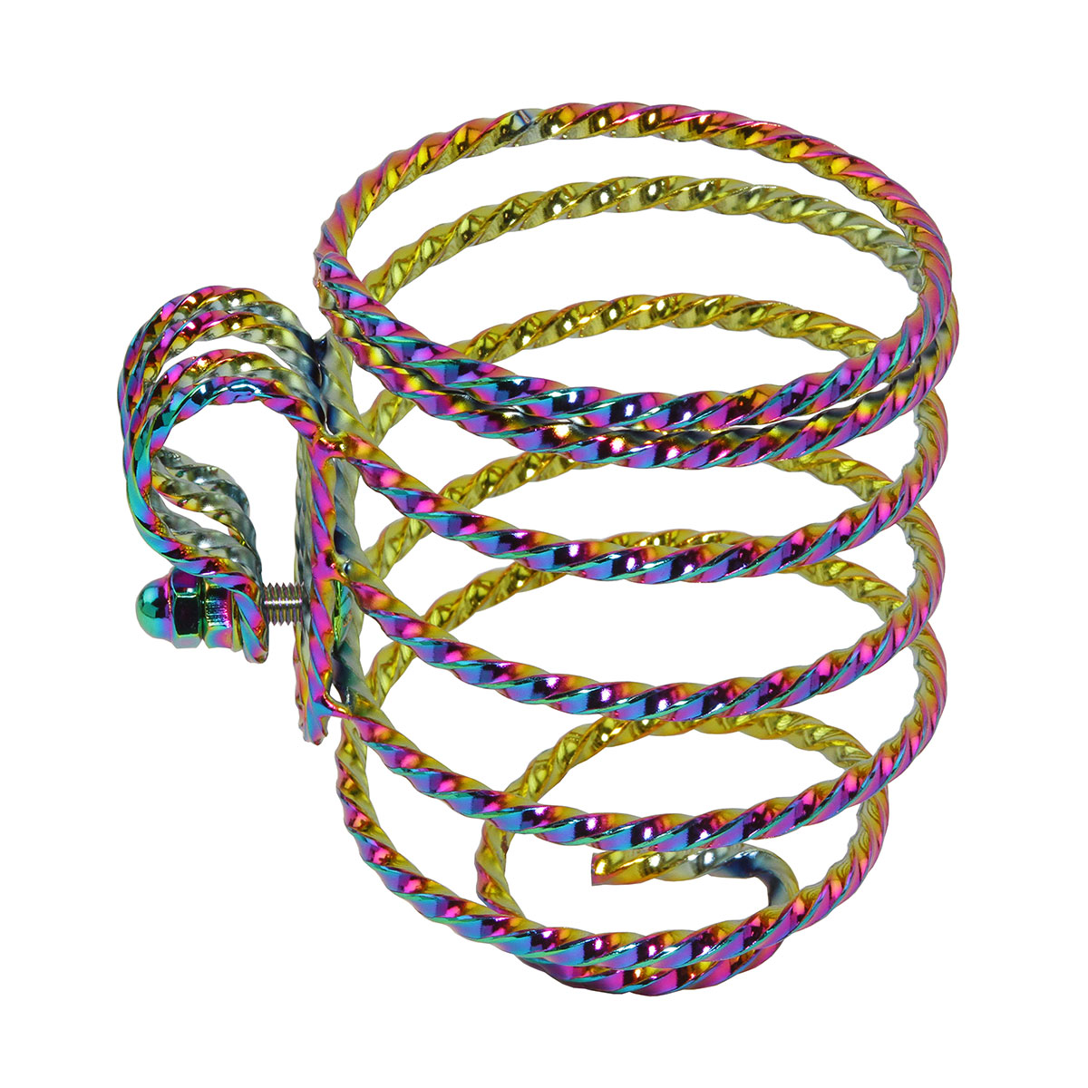 Lowrider Square Twisted Cup Holder Oil Slick.
