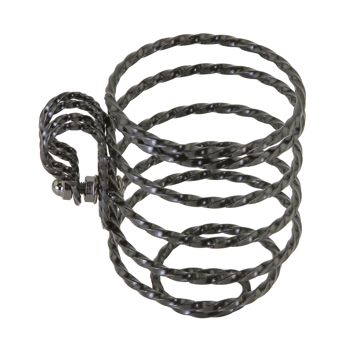 Lowrider Square Twisted Cup Holder Black.