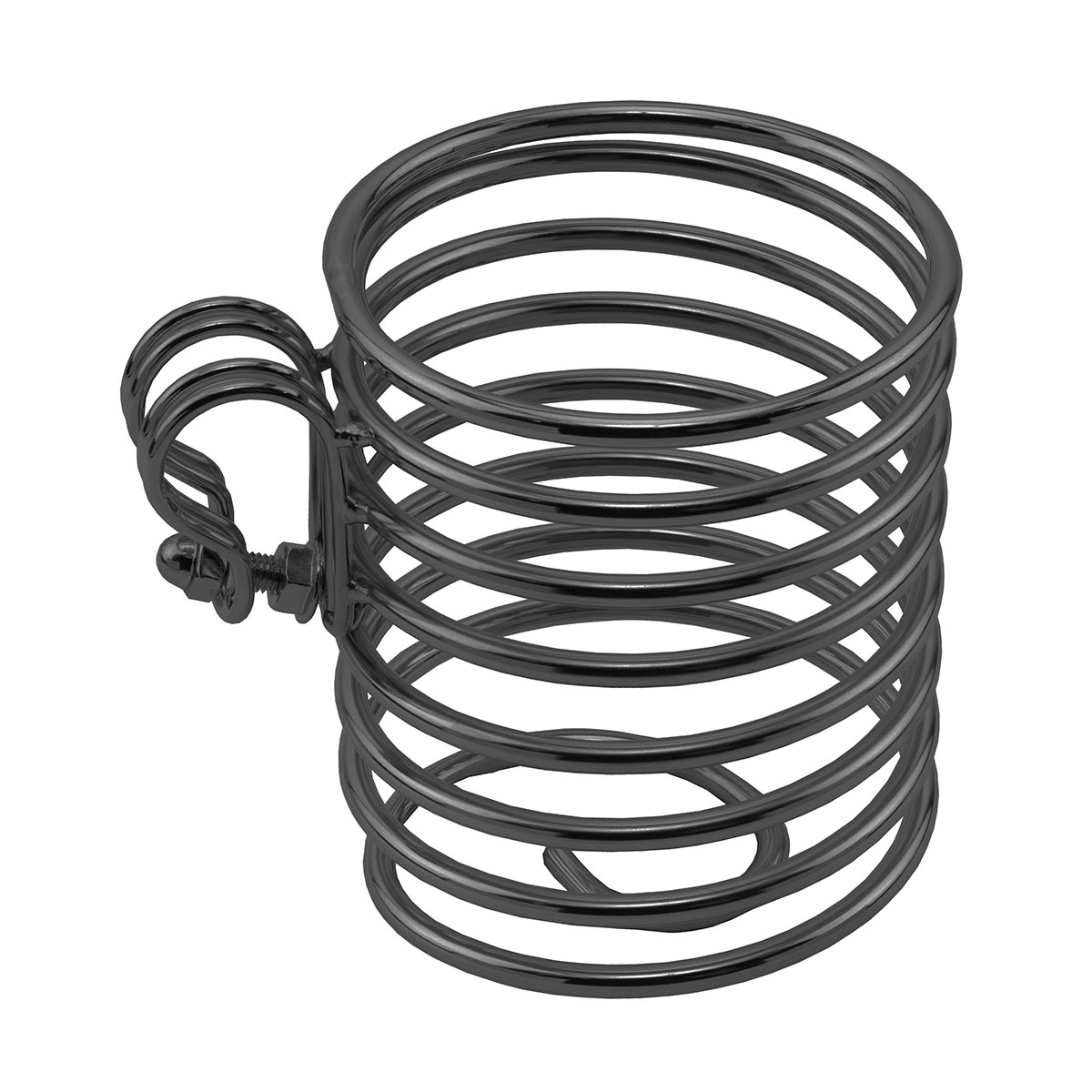 Vintage Lowrider Round Cup Holder Black.
