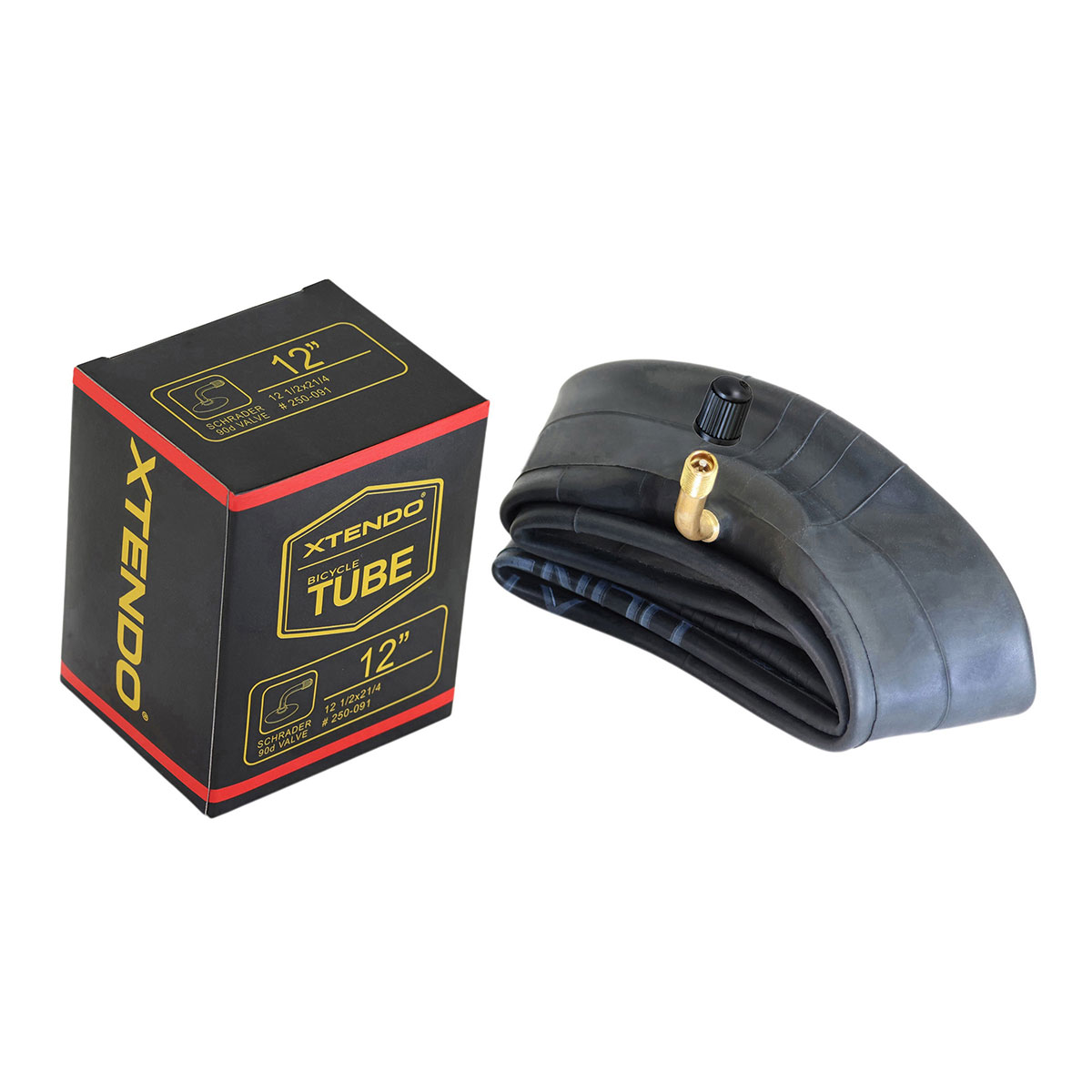 Tube 12 1/2 x 21/4 Angle 90d 35mm Angle 90d Wall Thickness 1.35mm Schrader/Valve.