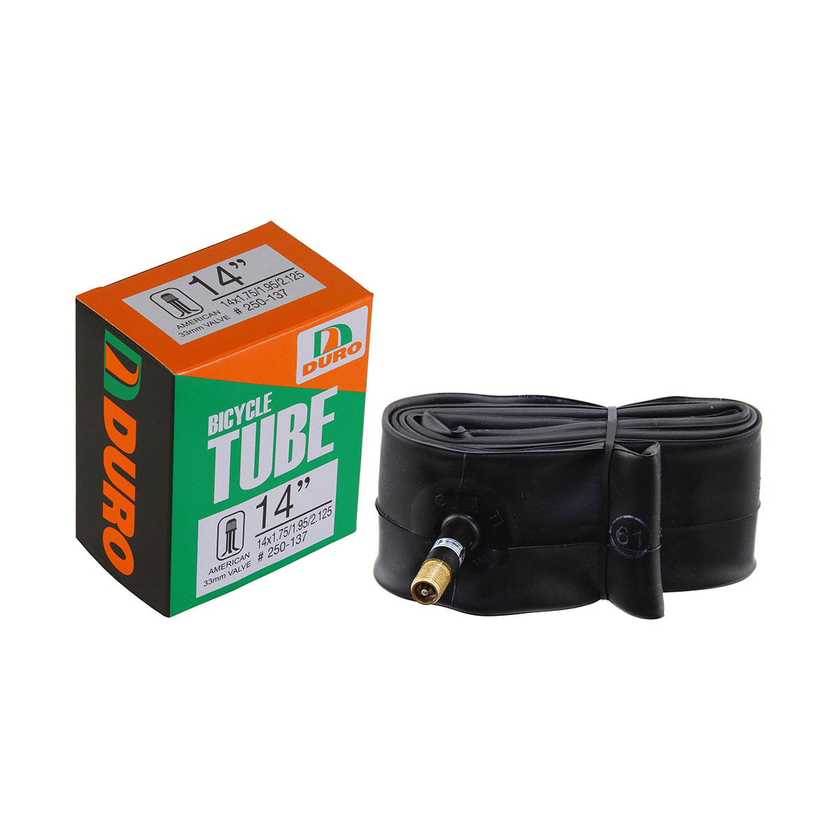 Tube 14 x 1.75/1.95/2.125 33mm Standard Wall Thickness...