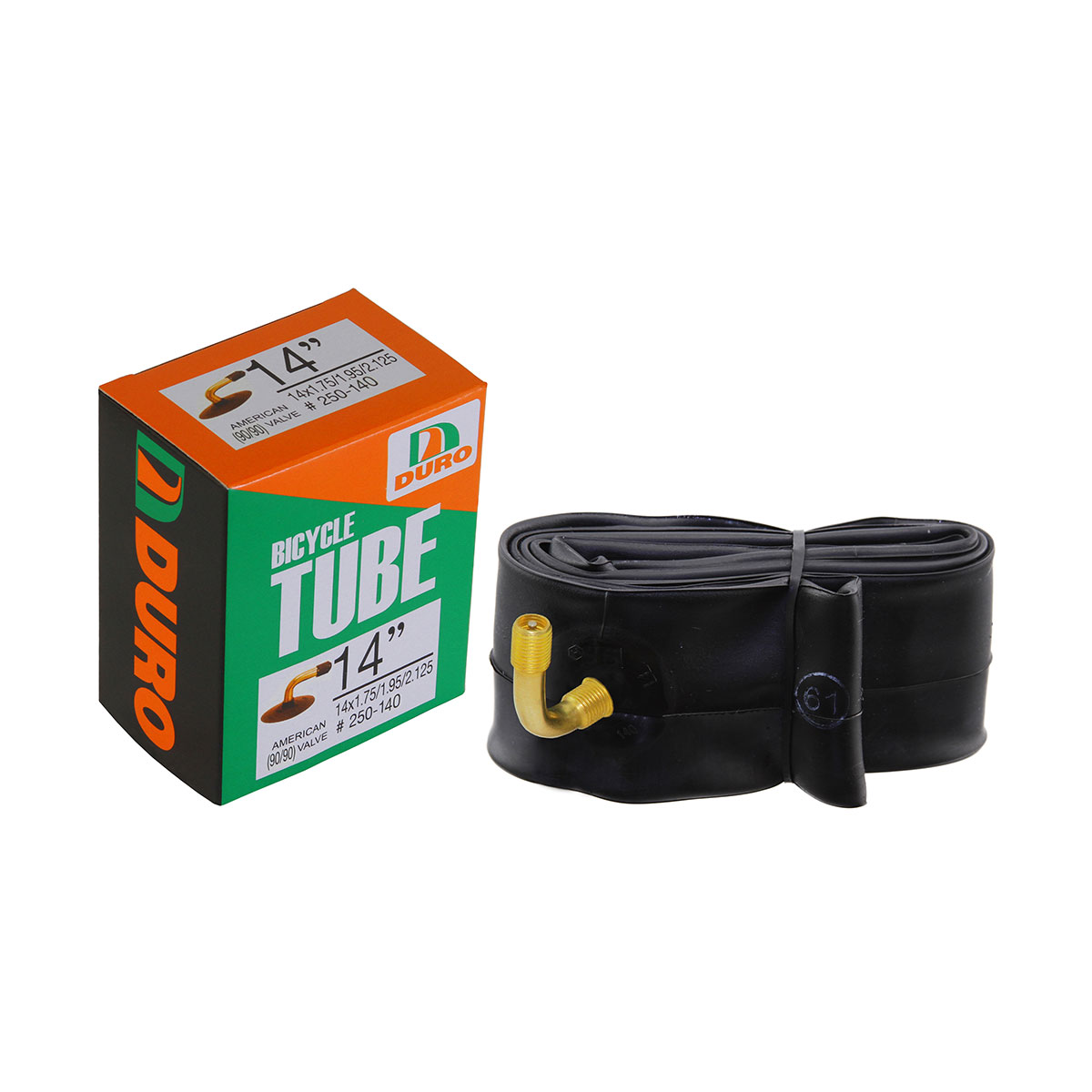 Tube 14 x 1.75/1.95/2.125 33mm Angle 90d Wall Thickness 0.90mm Schrader/Valve.