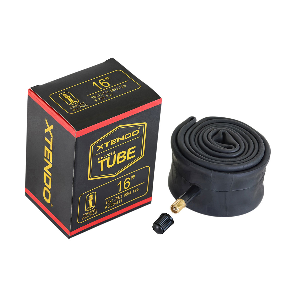 Tube 16 x 1.75/1.95/2.125 35mm Standard Wall Thickness...