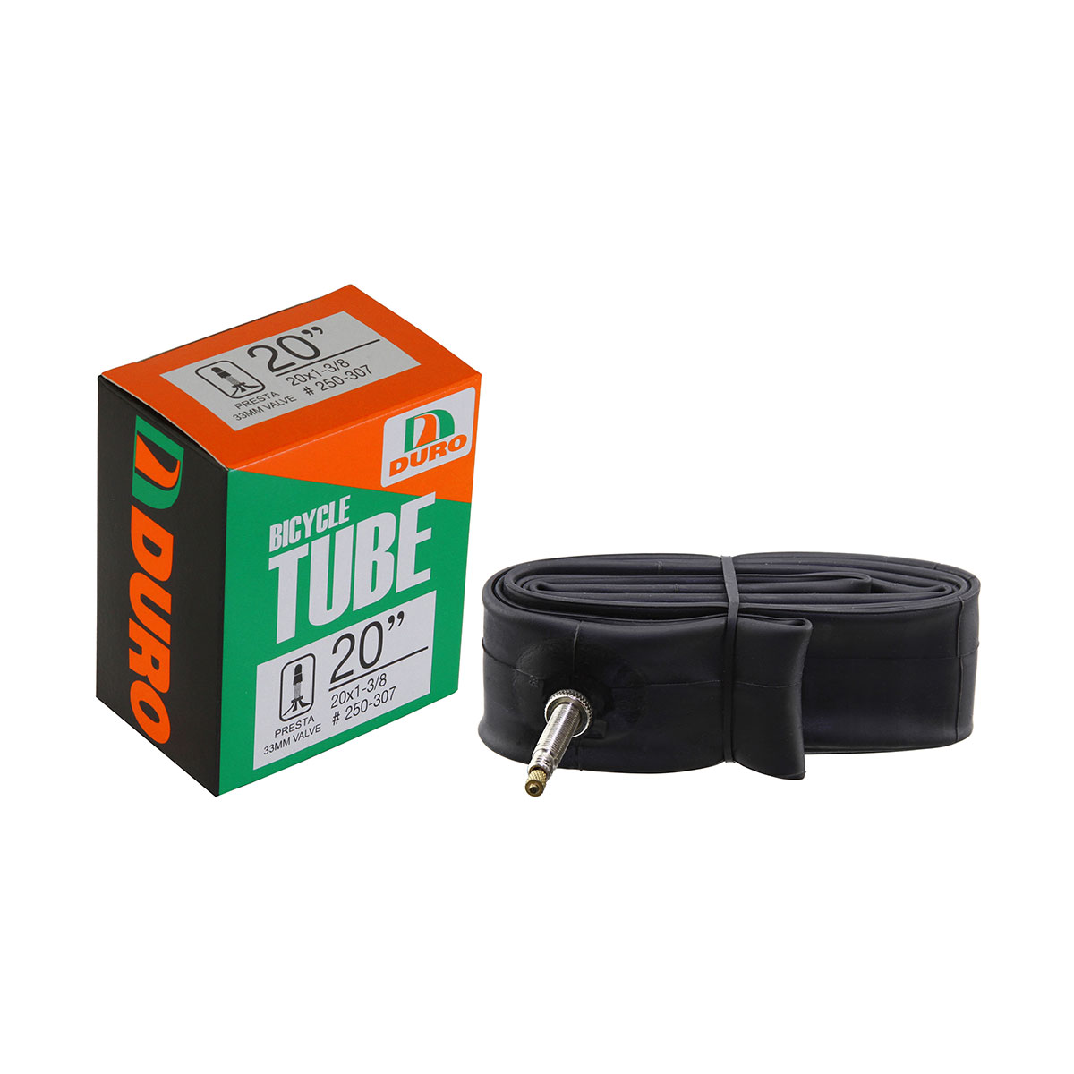 Tube 20 X 1-3/8 33mm Standard Wall Thickness 0.90mm Presta/Valve.