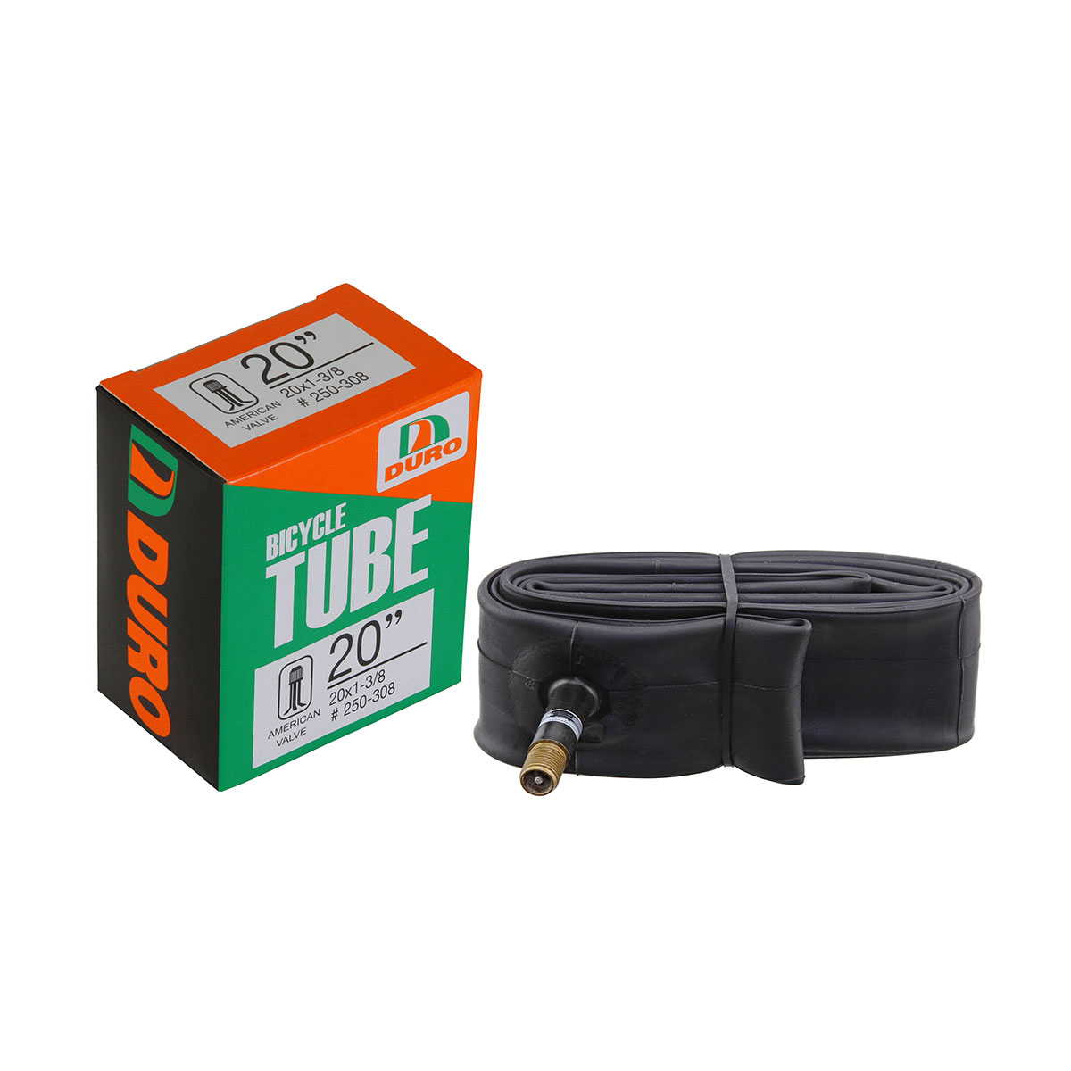 Tube 20 x 1-3/8 33mm Standard Wall Thickness 0.90mm Schrader/Valve.