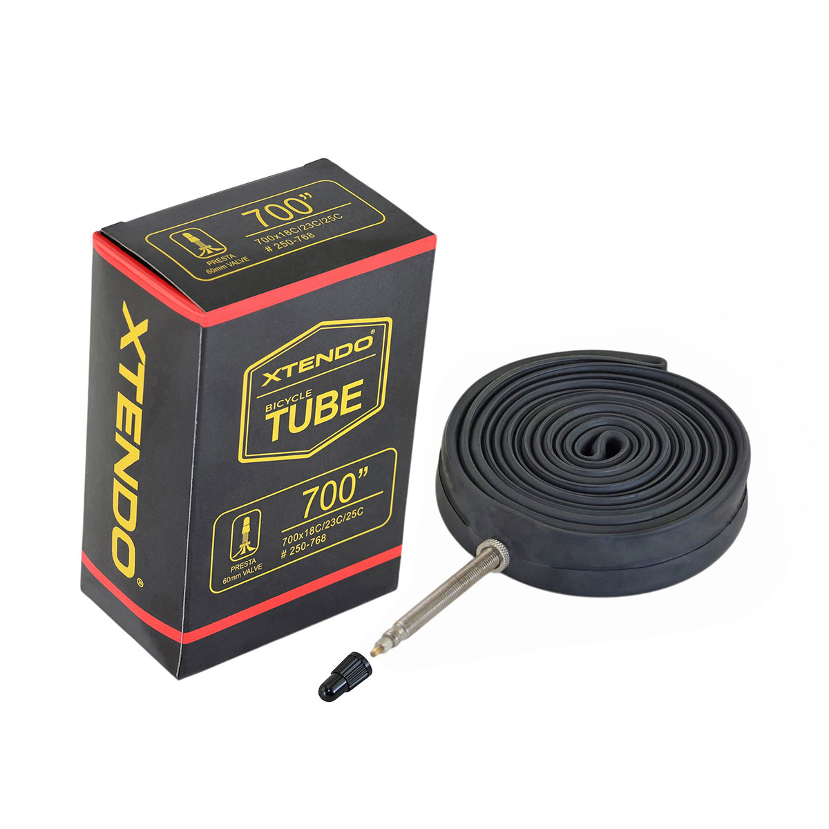 Tube 700 x 18c/23c/25c 60mm Standard Wall Thickness...
