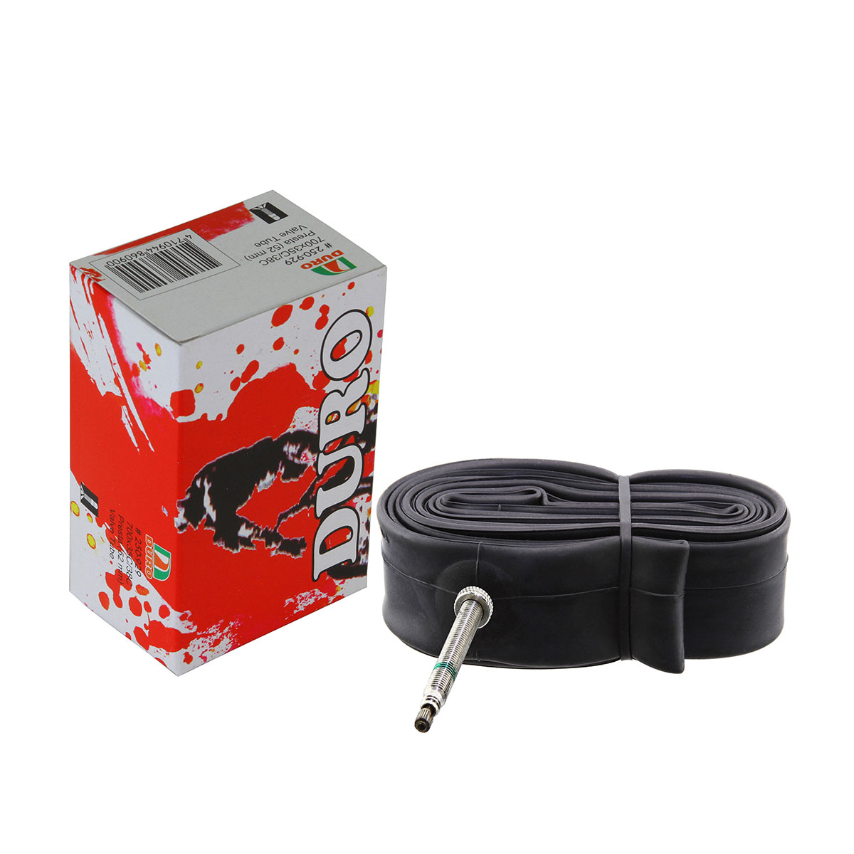 Tube 700 x 35c/38c/43c 52mm Standard Wall Thickness 0.90mm Presta/Valve.