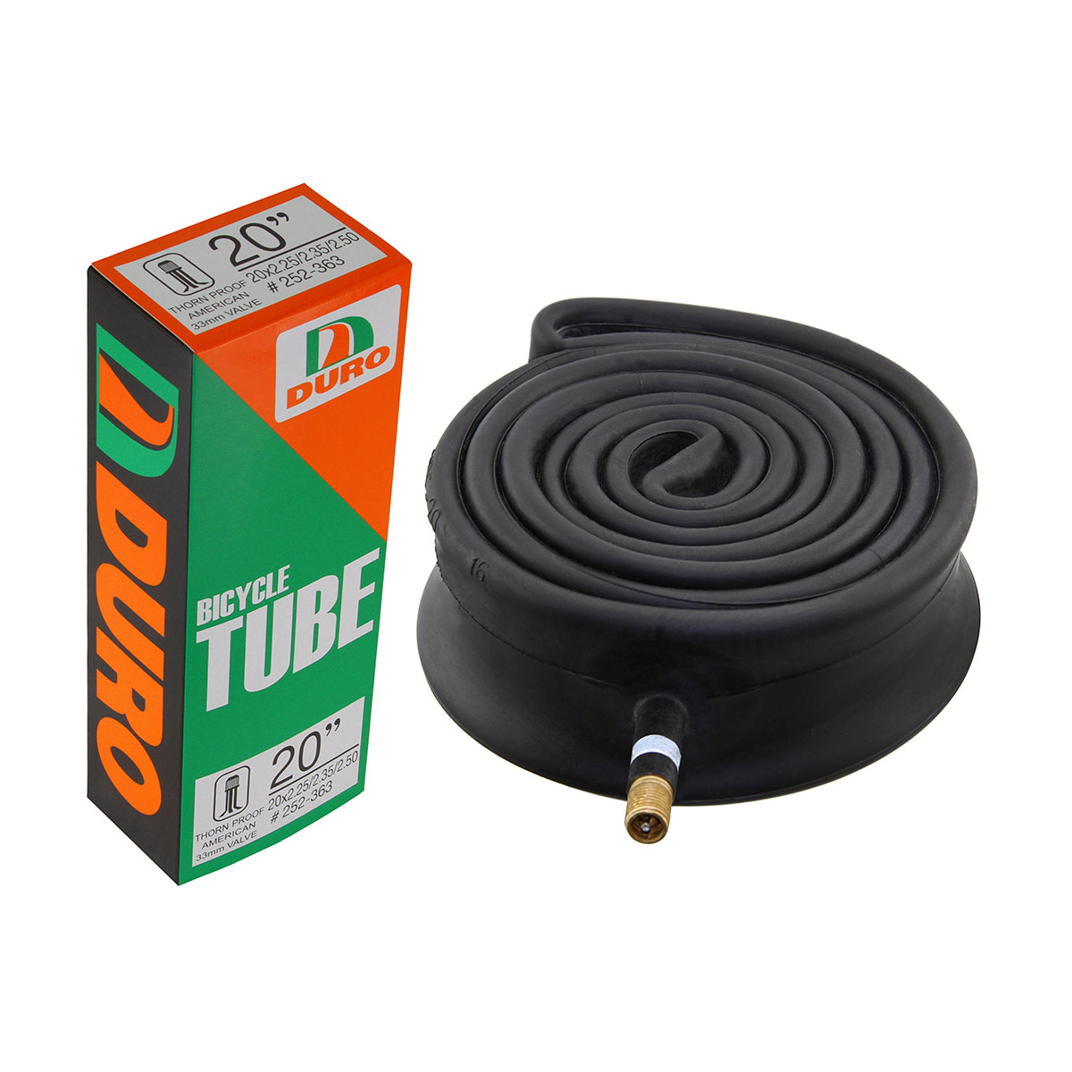 Tube 20 x 2.25/2.35/2.50 33mm Thorn Resistant...
