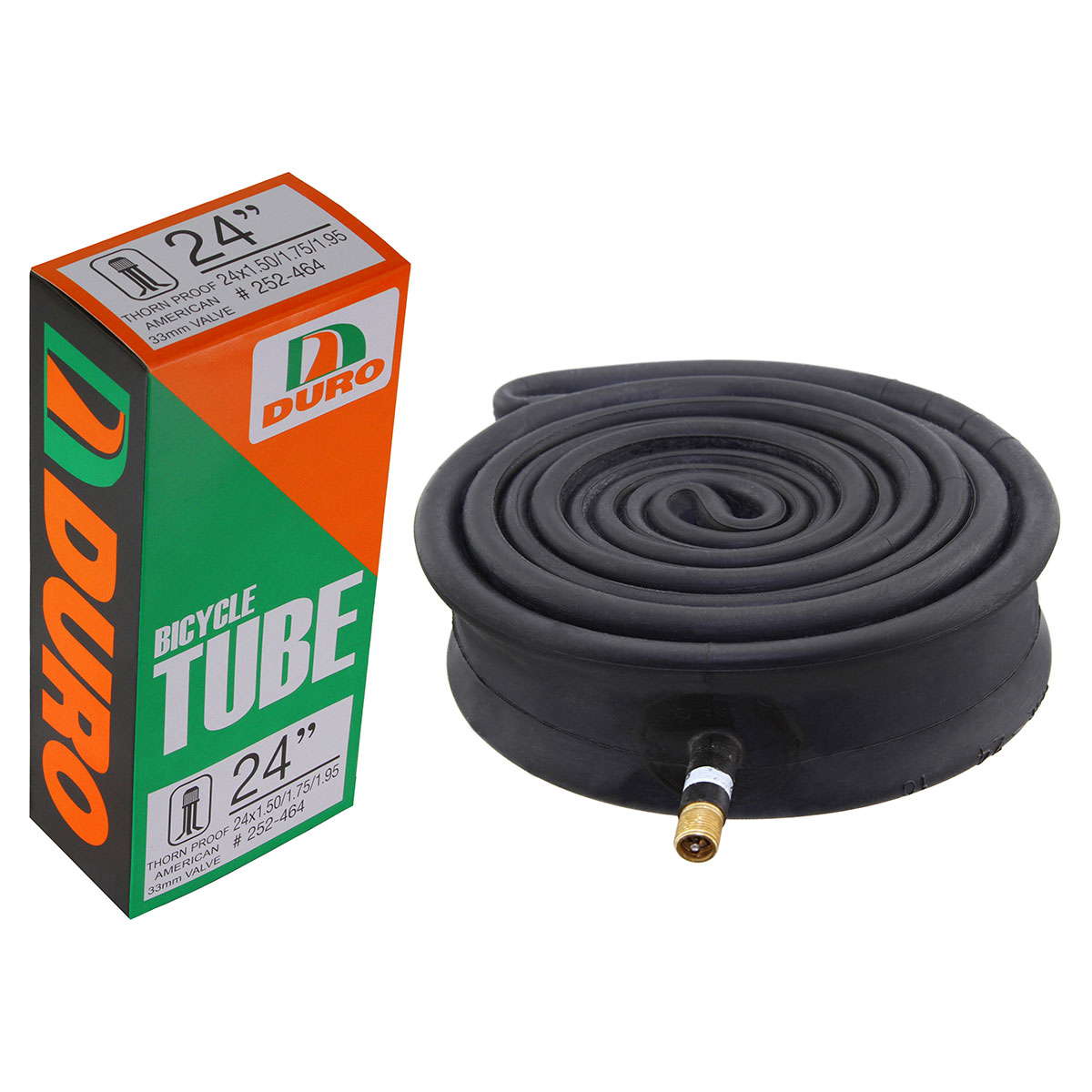 Tube 24 x 1.50/1.75/1.95 33mm Thorn Resistant...