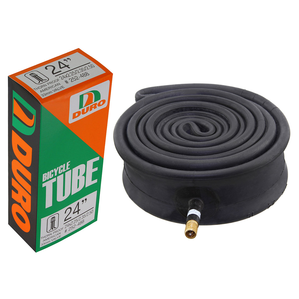 Tube 24 x 2.25/2.35/2.50 33mm Thorn Resistant...