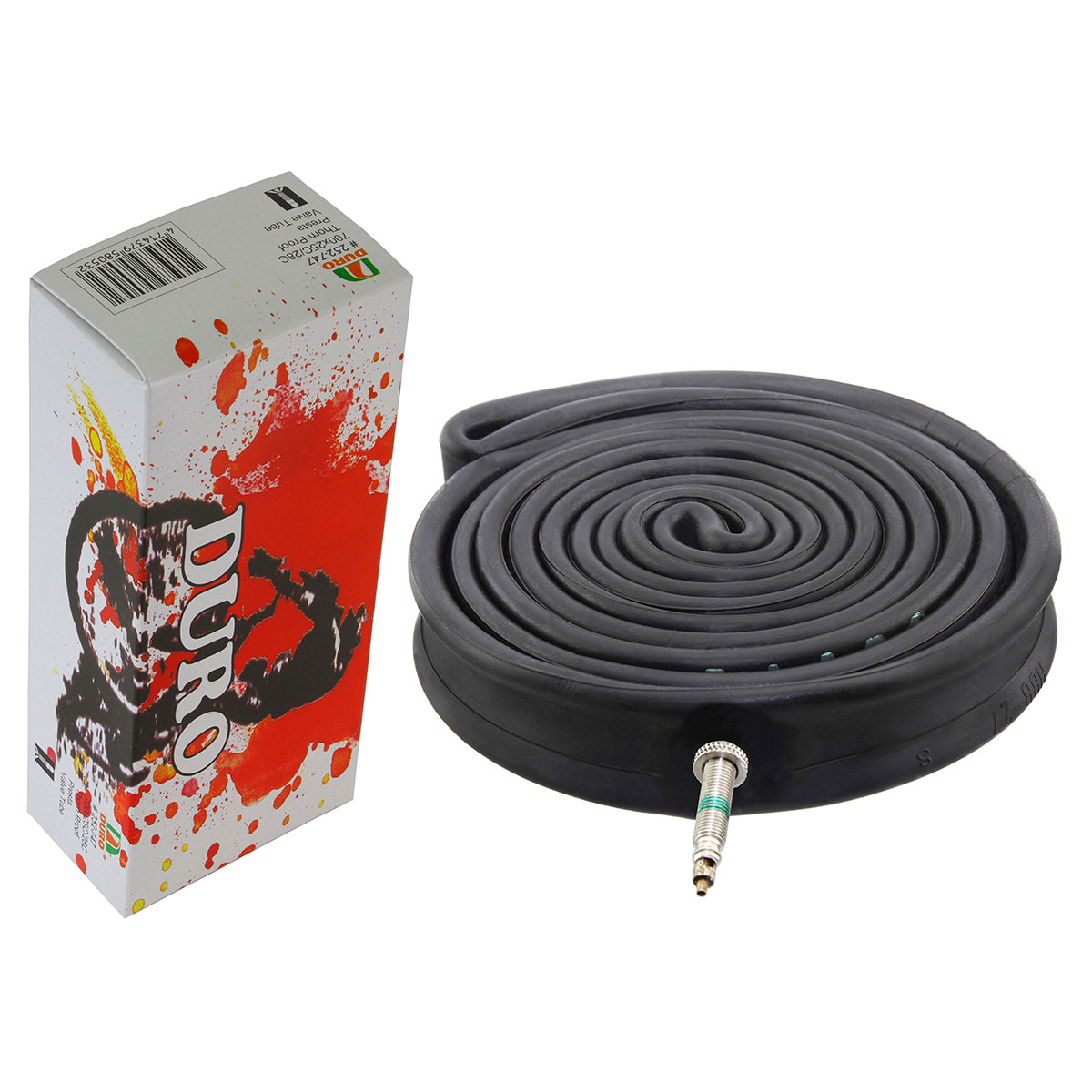 Tube 700 x 25c/28c/32c 33mm Thorn Resistant Presta/Valve.