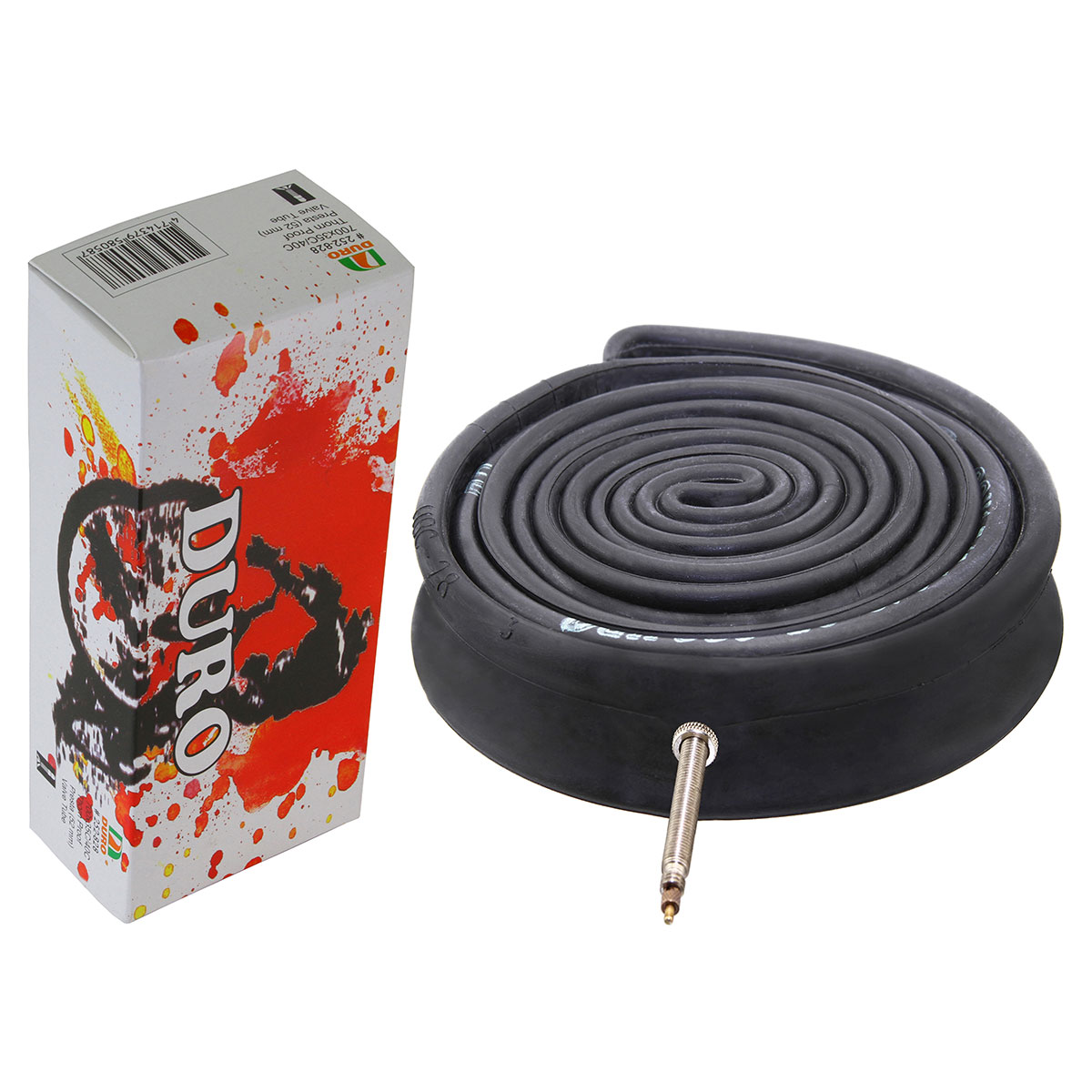 Tube 700 x 35c/38c/43c 52mm Thorn Resistant Presta/Valve.