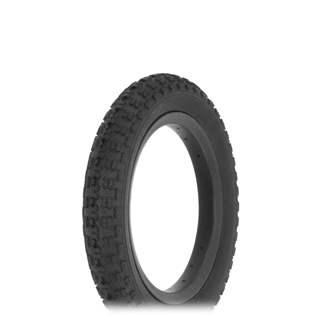 Tire 12 1/2 x 2 1/4 Black/Black Side Wall HF-143G.