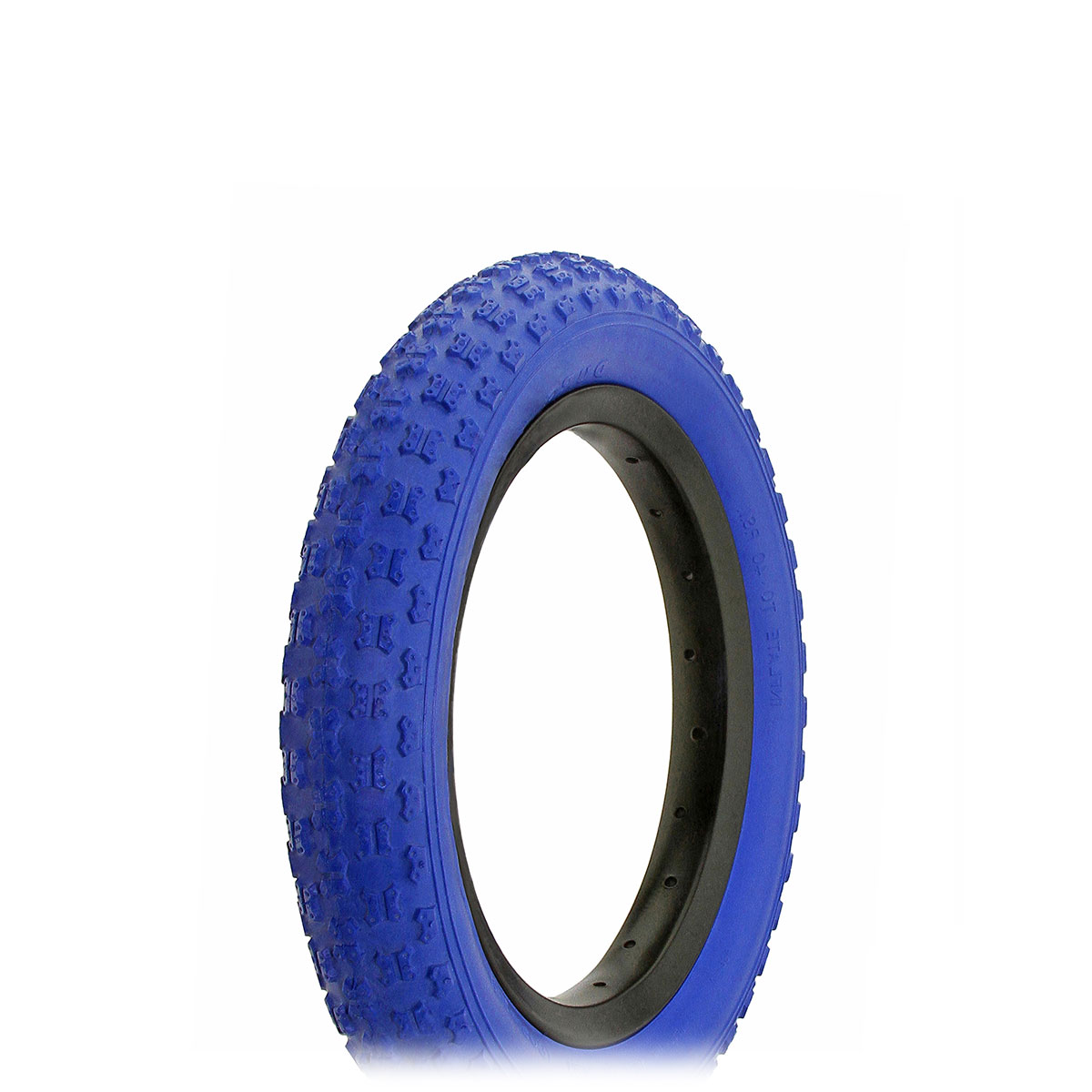 Tire 12 1/2 x 2 1/4 Blue/Blue Side Wall HF-143G.