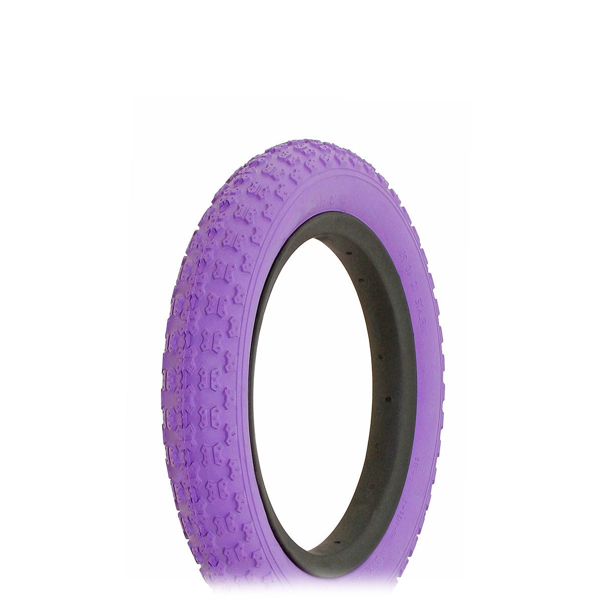 Tire 12 1/2 x 2 1/4 Purple/Purple Side Wall HF-143G.