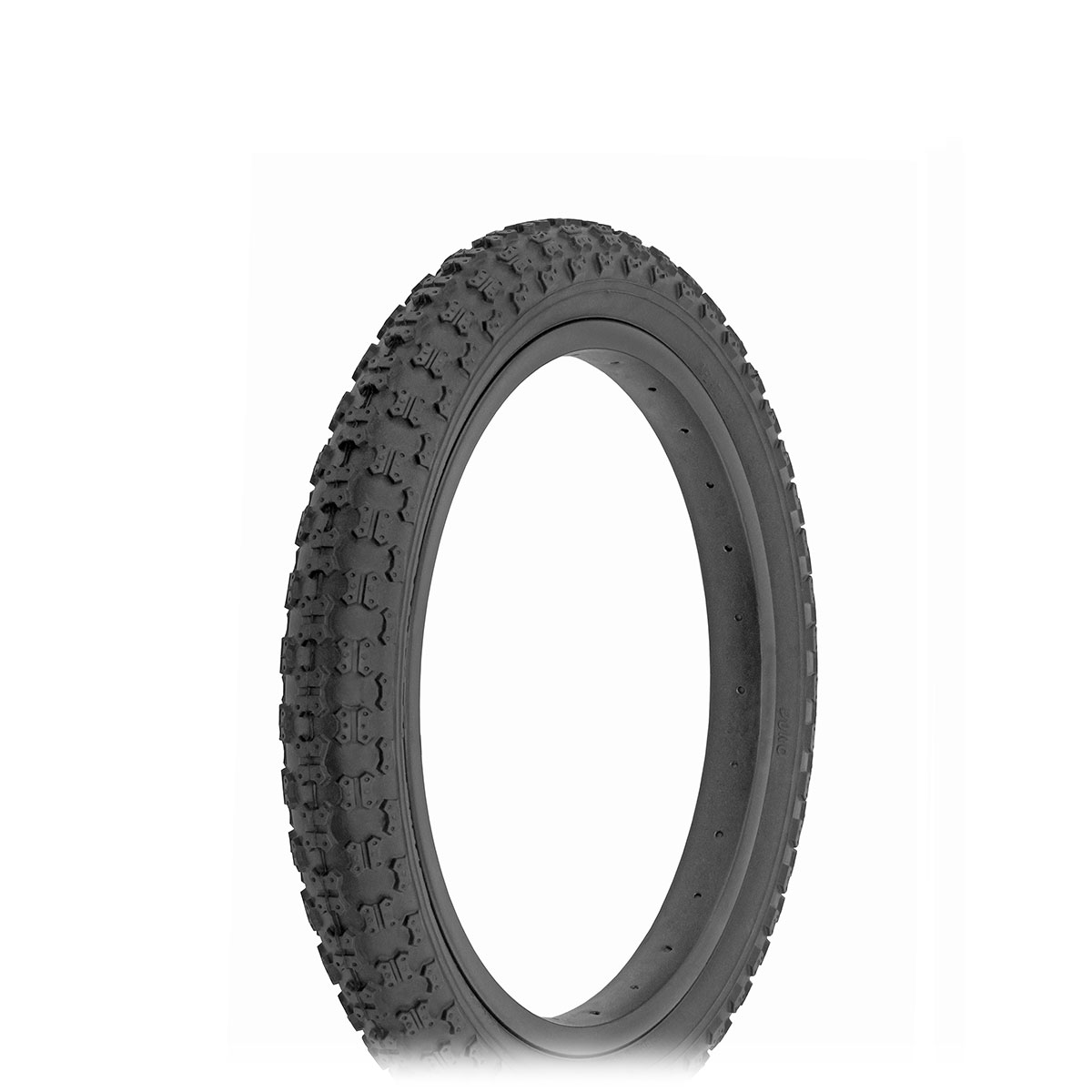 Tire 16 x 2.125 Black/Black Side Wall HF-143G.