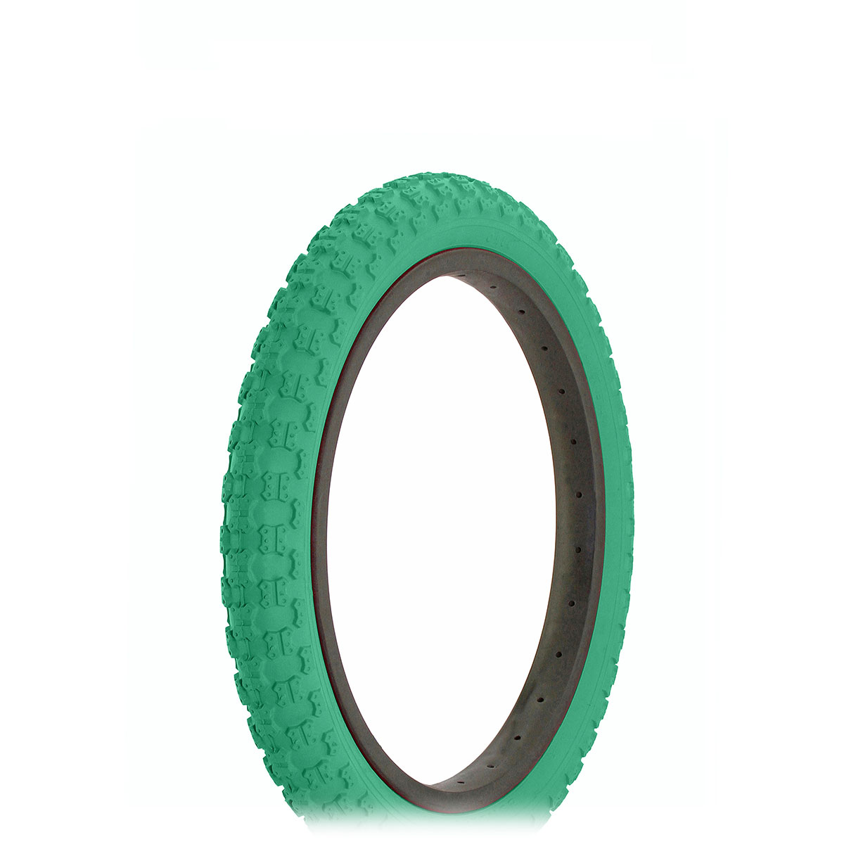 Tire 16 x 2.125 Green/Green Side Wall HF-143G.