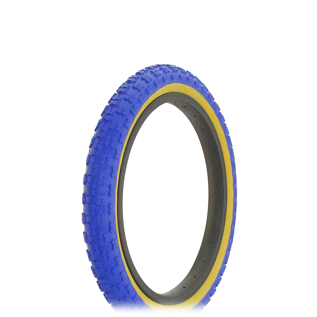 Tire 16 x 2.125 Blue/Gum Side Wall HF-143G.