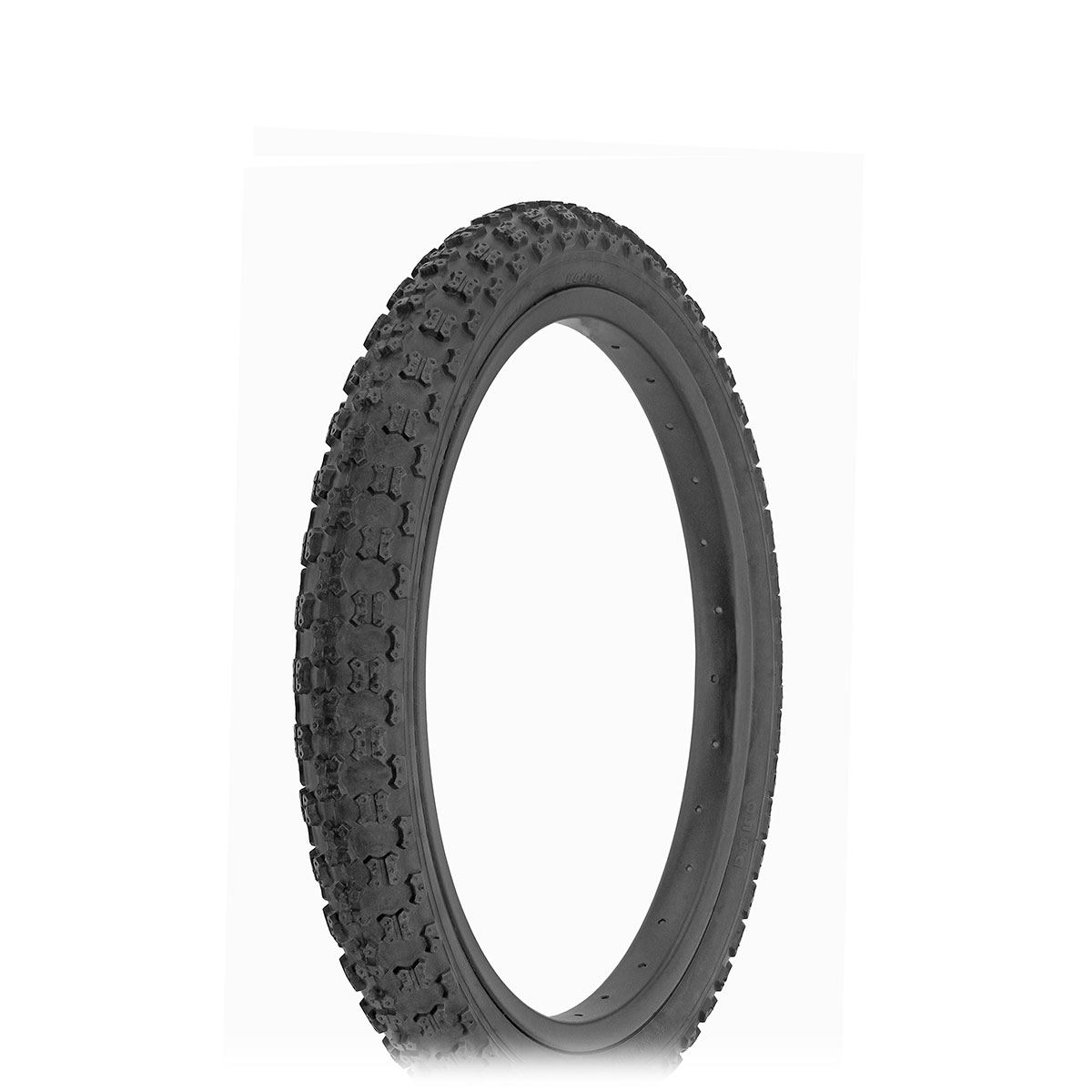 Tire 18 x 2.125 Black/Black Side Wall HF-143G.