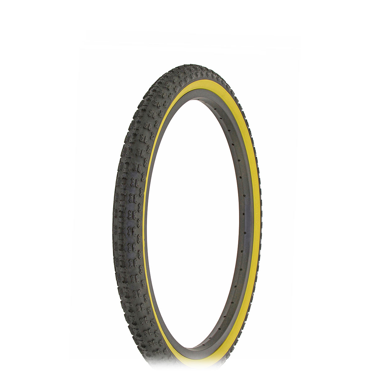 Tire 20 x 1.75 Black/Gum Side Wall HF-143G.