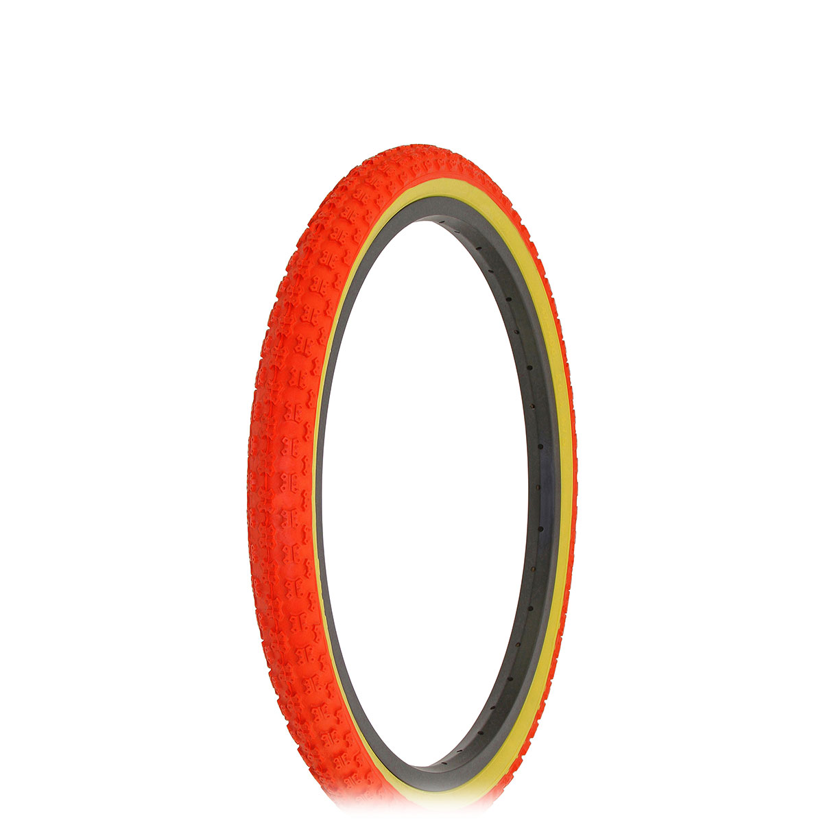 Tire 20 x 1.75 Red/Gum Side Wall HF-143G.